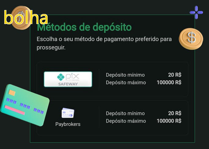 O cassino bolhabet oferece uma grande variedade de métodos de pagamento